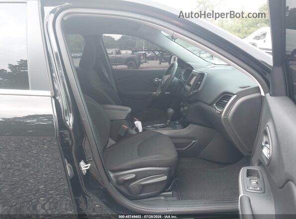 1C4PJMCB3KD452939 2019 JEEP CHEROKEE Black Widok wnętrza z przodu