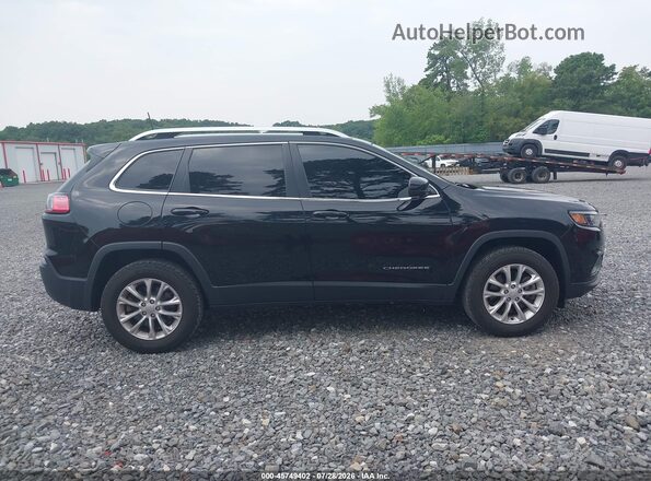 1C4PJMCB3KD452939 2019 JEEP CHEROKEE Black Widok wnętrza z tyłu