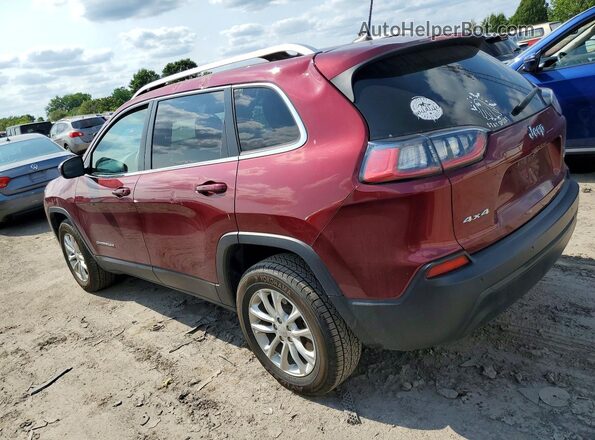 1C4PJMCB3KD453797 2019 JEEP CHEROKEE Burgundy Tył lewy