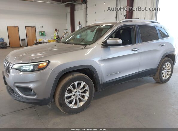 1C4PJMCB3KD464038 2019 JEEP CHEROKEE Silver Դիմացի տեսք