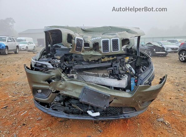 1C4PJMCB4KD349562 2019 JEEP CHEROKEE Green Դիմացի տեսք