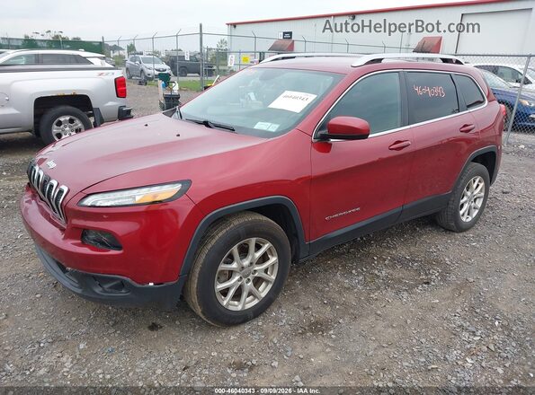 1C4PJMCB5GW375244 2016 JEEP CHEROKEE Red Vista tres cuartos delantera izquierda