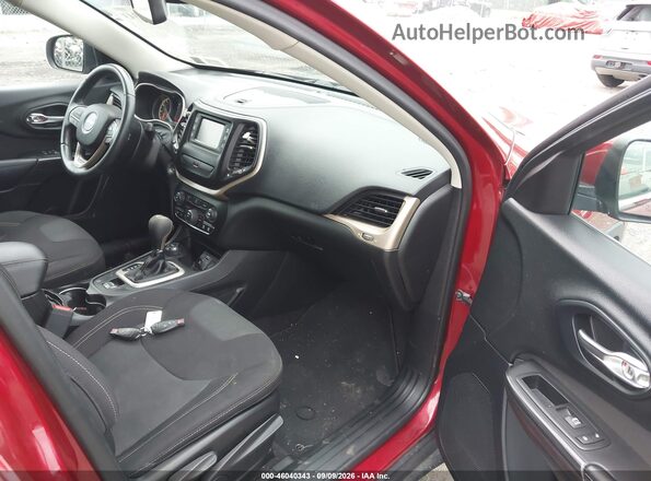 1C4PJMCB5GW375244 2016 JEEP CHEROKEE Red Vista interior delantera