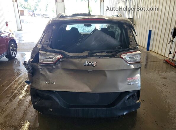 1C4PJMCS2GW253845 2016 JEEP CHEROKEE Tan უკანა ხედი