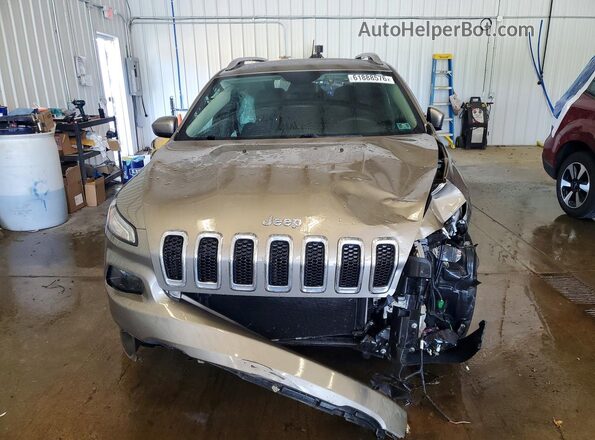 1C4PJMCS2GW253845 2016 JEEP CHEROKEE Tan წინა ხედი
