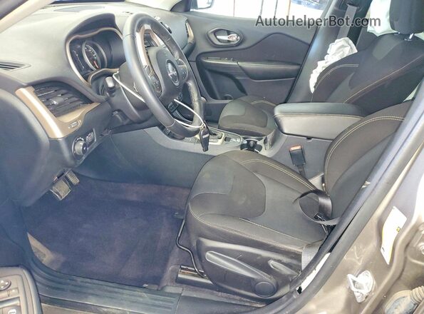 1C4PJMCS2GW253845 2016 JEEP CHEROKEE Tan წინა სალონის ხედი