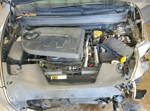 1C4PJMCS2GW253845 2016 JEEP CHEROKEE Tan ძრავის განყოფილების ხედი