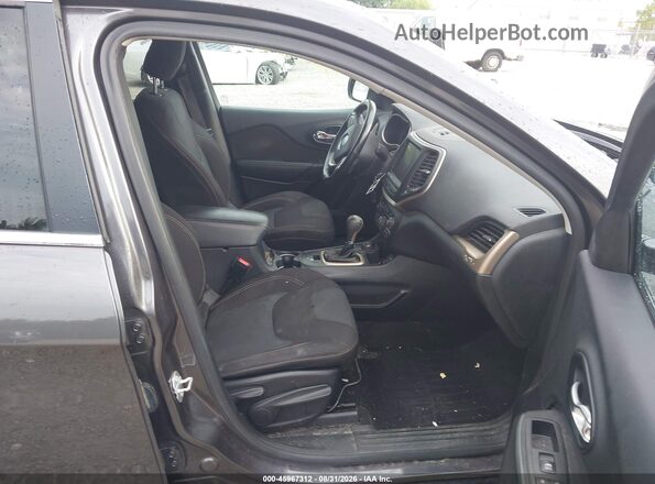 1C4PJMCS2GW285825 2016 JEEP CHEROKEE Black Widok wnętrza z przodu