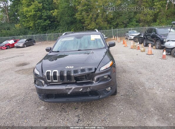 1C4PJMCS2GW285825 2016 JEEP CHEROKEE Black Widok zestawu wskaźników