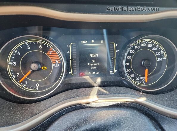 1C4PJMCS8GW150736 2016 JEEP CHEROKEE White Սարքավորումների վահանակի տեսք