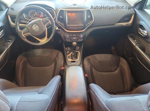 1C4PJMCS8GW278250 2016 JEEP CHEROKEE Белый Вид панели приборов