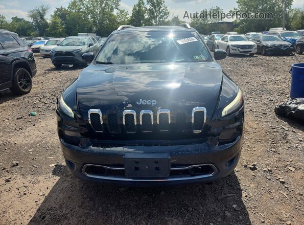 1C4PJMDB2GW244982 2016 JEEP CHEROKEE Черный Вид спереди