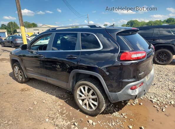 1C4PJMDB2GW244982 2016 JEEP CHEROKEE Черный Задняя левая четверть