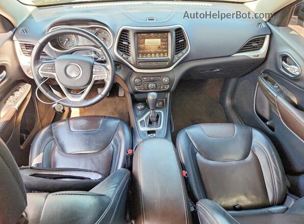1C4PJMDB2GW244982 2016 JEEP CHEROKEE Черный Вид панели приборов
