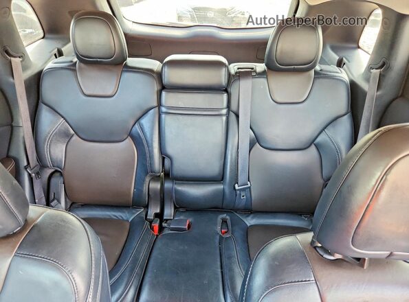 1C4PJMDB2GW244982 2016 JEEP CHEROKEE Черный Вид задних сидений