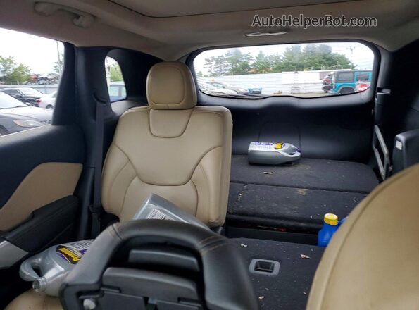 1C4PJMDB4HW606201 2017 JEEP CHEROKEE Темно-бордовый Вид задних сидений