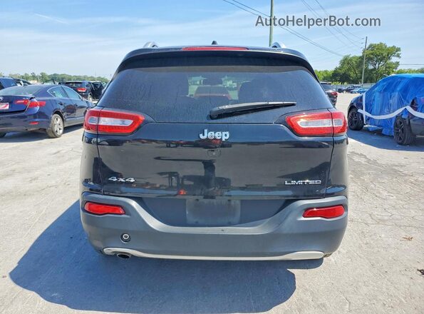1C4PJMDB6HW512045 2017 JEEP CHEROKEE Черный Вид сзади