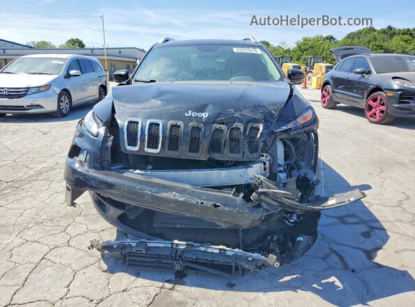 1C4PJMDB6HW512045 2017 JEEP CHEROKEE Черный Вид спереди