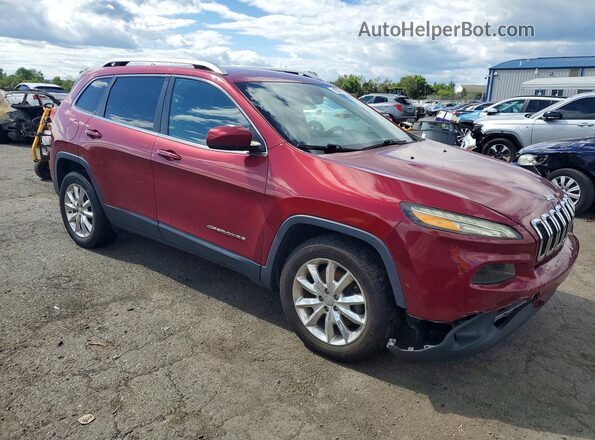 1C4PJMDB6HW545093 2017 JEEP CHEROKEE Red Առջևի աջ