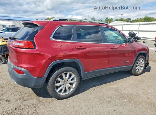 1C4PJMDB6HW545093 2017 JEEP CHEROKEE Red Հետևի աջ