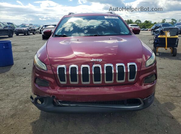 1C4PJMDB6HW545093 2017 JEEP CHEROKEE Red Դիմացի տեսք