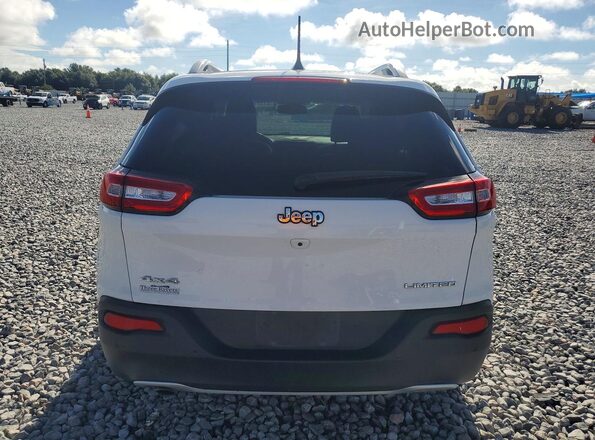 1C4PJMDB7JD608249 2018 JEEP CHEROKEE White Вид ззаду