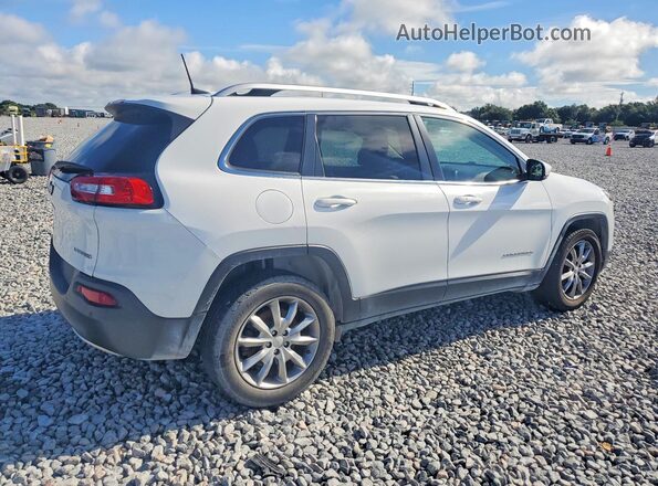 1C4PJMDB7JD608249 2018 JEEP CHEROKEE White Задня права чверть