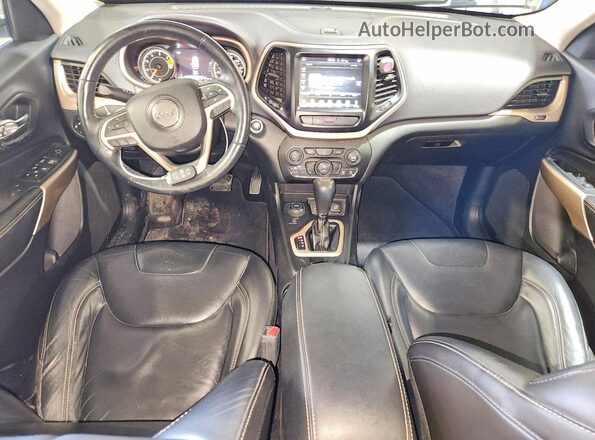 1C4PJMDBXJD582164 2018 JEEP CHEROKEE White Widok deski rozdzielczej