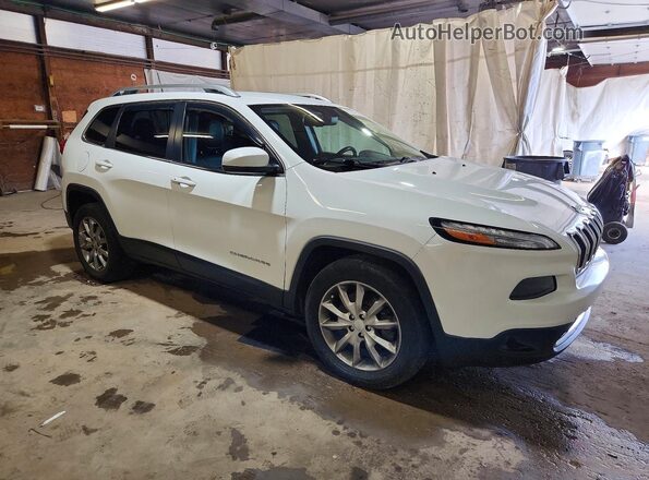 1C4PJMDBXJD582164 2018 JEEP CHEROKEE White Przód prawy