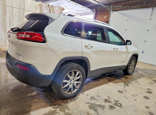 1C4PJMDBXJD582164 2018 JEEP CHEROKEE White Tył prawy