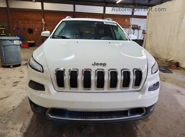 1C4PJMDBXJD582164 2018 JEEP CHEROKEE White Widok z przodu