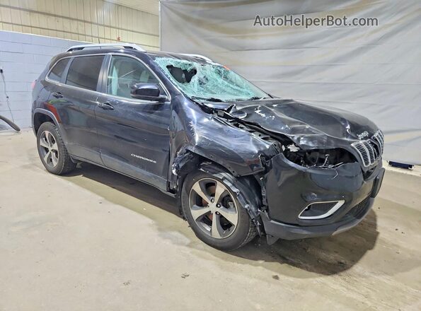 1C4PJMDN1KD460871 2019 JEEP CHEROKEE Black Front right