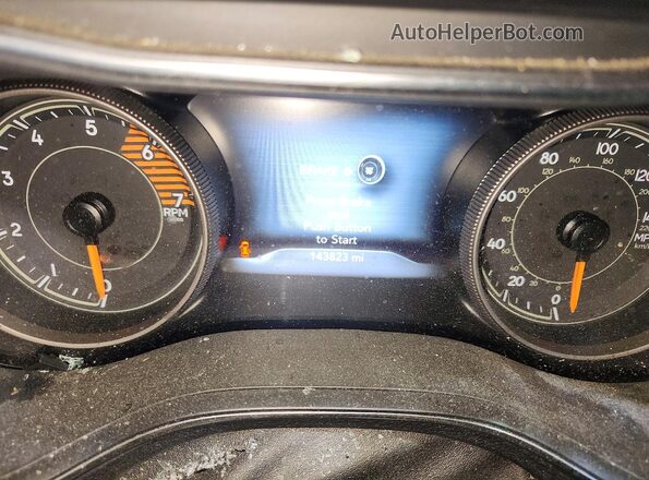 1C4PJMDN1KD460871 2019 JEEP CHEROKEE Black Instrument cluster view
