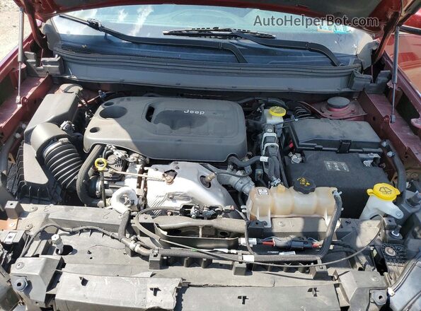1C4PJMDN4KD267565 2019 JEEP CHEROKEE Burgundy Вид підкапотного простору