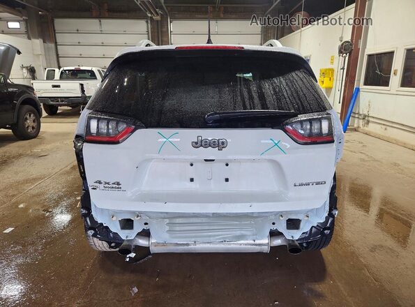 1C4PJMDN7KD353288 2019 JEEP CHEROKEE White უკანა ხედი
