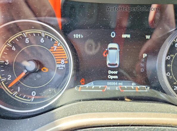 1C4PJMDS0HW560866 2017 JEEP CHEROKEE Gray Widok zestawu wskaźników