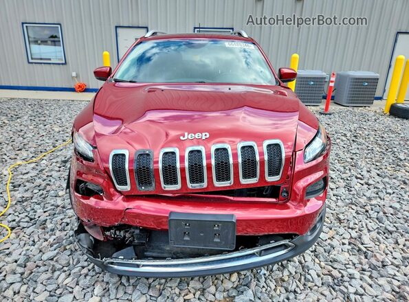 1C4PJMDS6HW546065 2017 JEEP CHEROKEE Red წინა ხედი