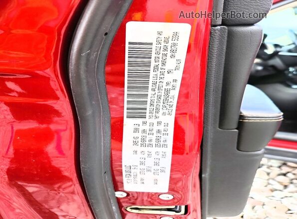 1C4PJMDS6HW546065 2017 JEEP CHEROKEE Red ძრავის განყოფილების ხედი