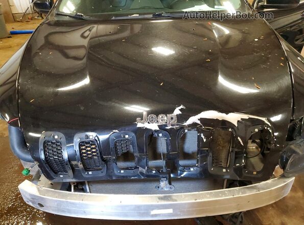 1C4PJMDS9HW547291 2017 JEEP CHEROKEE Black Вид підкапотного простору