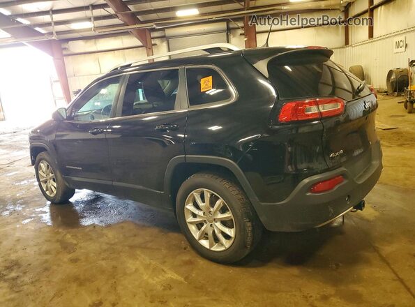 1C4PJMDS9HW547291 2017 JEEP CHEROKEE Black Задня ліва чверть