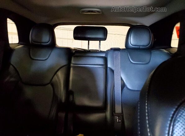 1C4PJMDS9HW547291 2017 JEEP CHEROKEE Black Вид задніх сидінь
