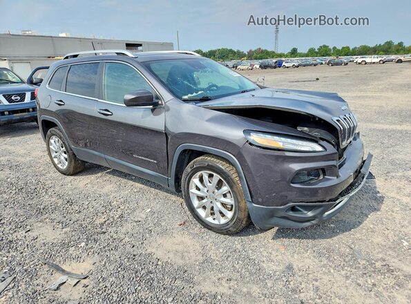 1C4PJMDSXGW101651 2016 JEEP CHEROKEE Gray Delantero derecho