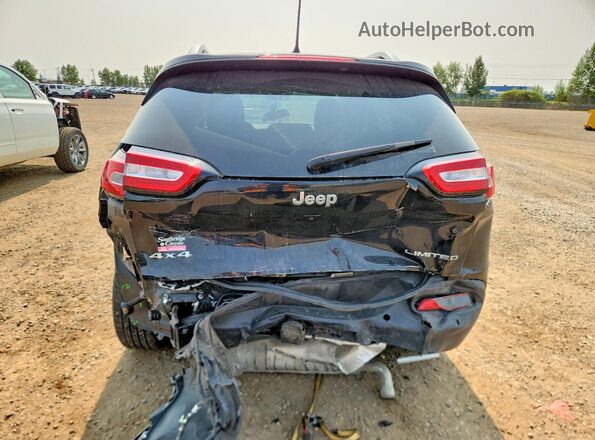 1C4PJMDSXHD223214 2017 JEEP CHEROKEE Black Widok z tyłu