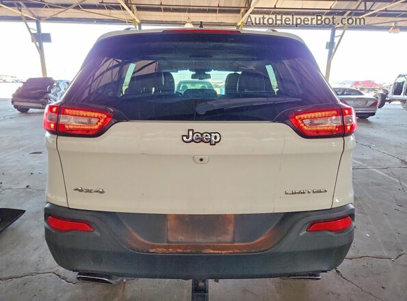 1C4PJMDSXHW521136 2017 JEEP CHEROKEE White Widok z tyłu