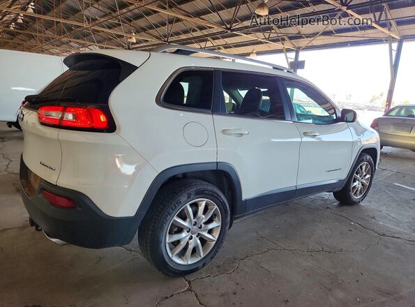 1C4PJMDSXHW521136 2017 JEEP CHEROKEE White Tył prawy