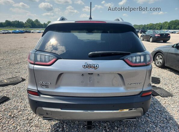 1C4PJMDX0KD157100 2019 JEEP CHEROKEE Silver უკანა ხედი
