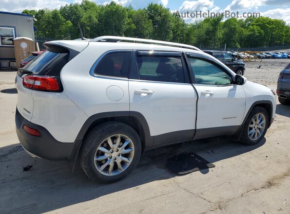 1C4PJMDX2JD515313 2018 JEEP CHEROKEE White Tył prawy