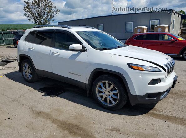 1C4PJMDX2JD515313 2018 JEEP CHEROKEE White Przód prawy