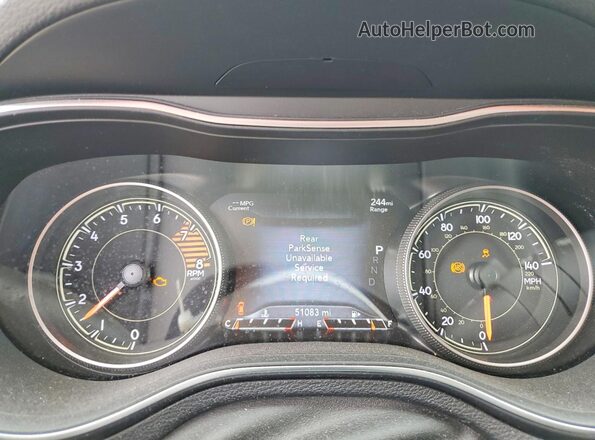 1C4PJMDX5LD621743 2020 JEEP CHEROKEE Silver Widok zestawu wskaźników