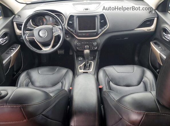 1C4PJMDX6JD576096 2018 JEEP CHEROKEE Gray Вид панелі приладів